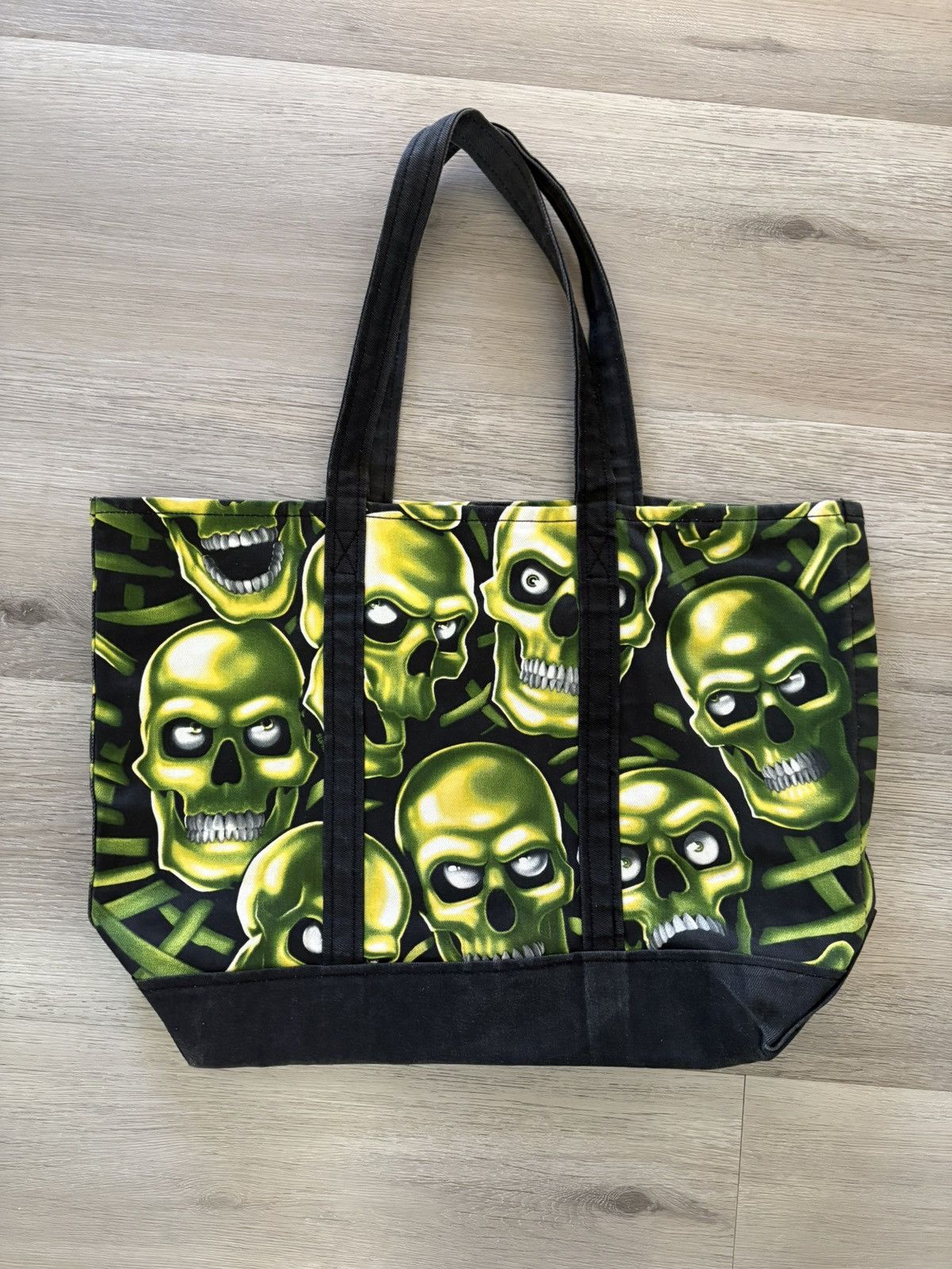 Supreme Supreme Skull Pile Denim Tote Bag SS18 Size ONE SIZE - 2 Thumbnail