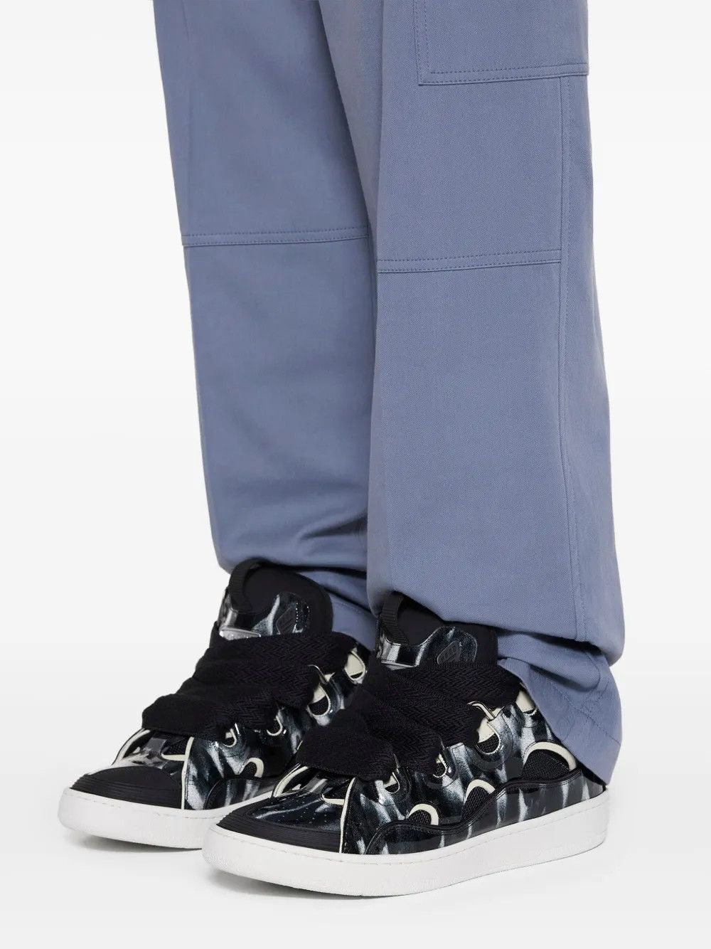 Lanvin oc11z0426 Curb Sneakers in Black Size US 7 / EU 40 - 6 Thumbnail
