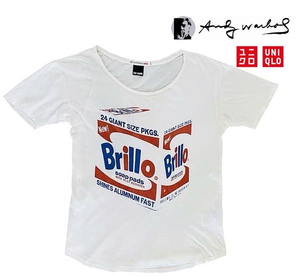 Uniqlo Vintage UT UNIQLO ANDY WARHOL BRILLO SOAP PADS T-Shirt Size US M / EU 48-50 / 2 - 1 Thumbnail
