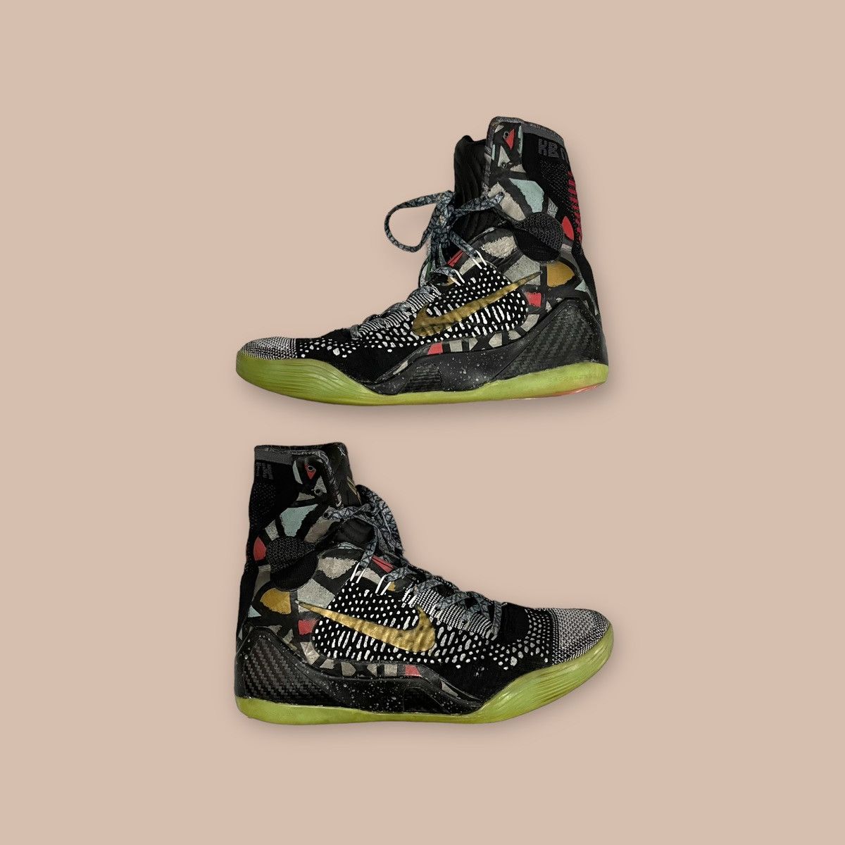 Nike 2014 Nike Kobe 9 Elite 'NOLA Gumbo League - Maestro' Size US 8.5 / EU 41-42 - 11 Thumbnail