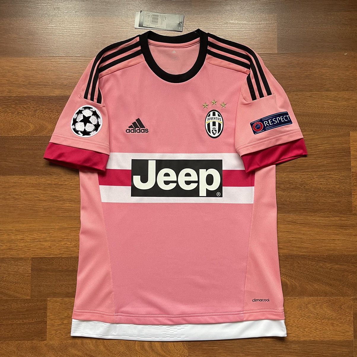 Adidas × Vintage JUVENTUS ADIDAS 2015/2016 SOCCER AWAY DRAKE JERSEY #10 POGBA Size US S / EU 44-46 / 1 - 7 Thumbnail