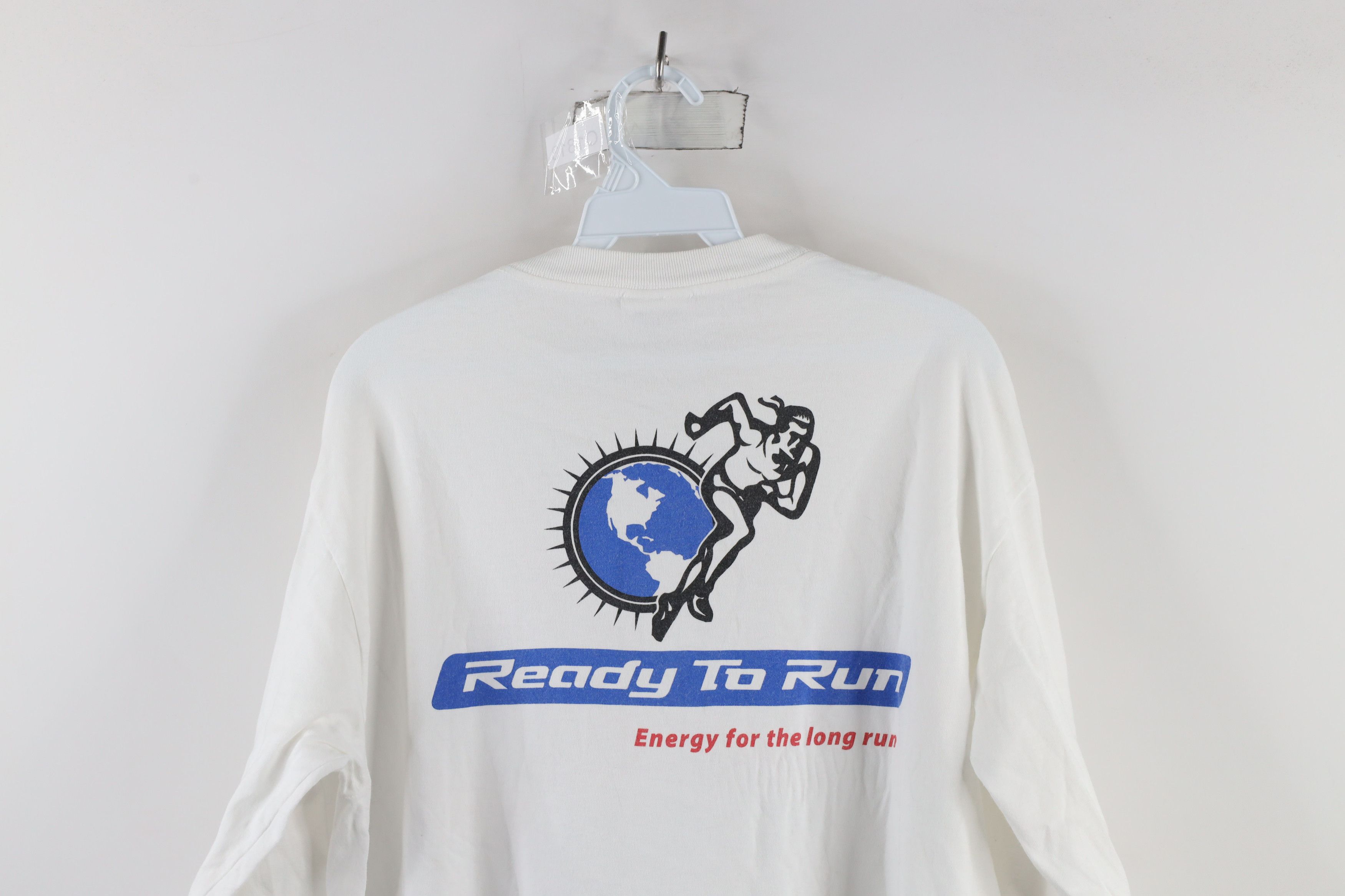 Vintage Vintage 90 Out Marathon Oil Corporation Long Sleeve T-Shirt Size US L / EU 52-54 / 3 - 9 Thumbnail