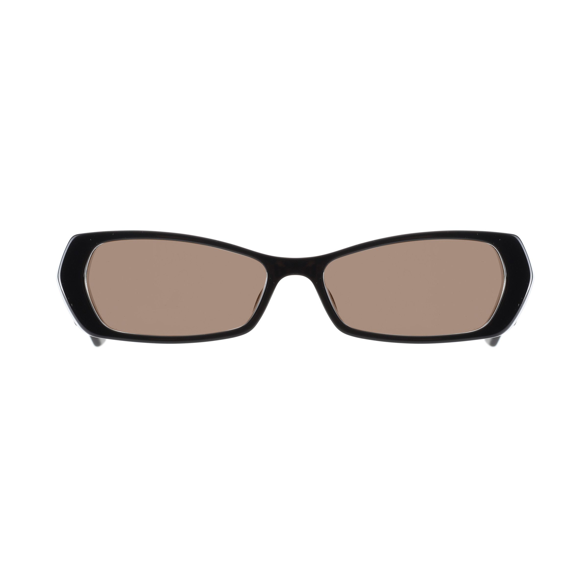 Dior Christian Dior '00s Black Wide Plastic Frame Sunglasses Brwn Size ONE SIZE - 1 Thumbnail