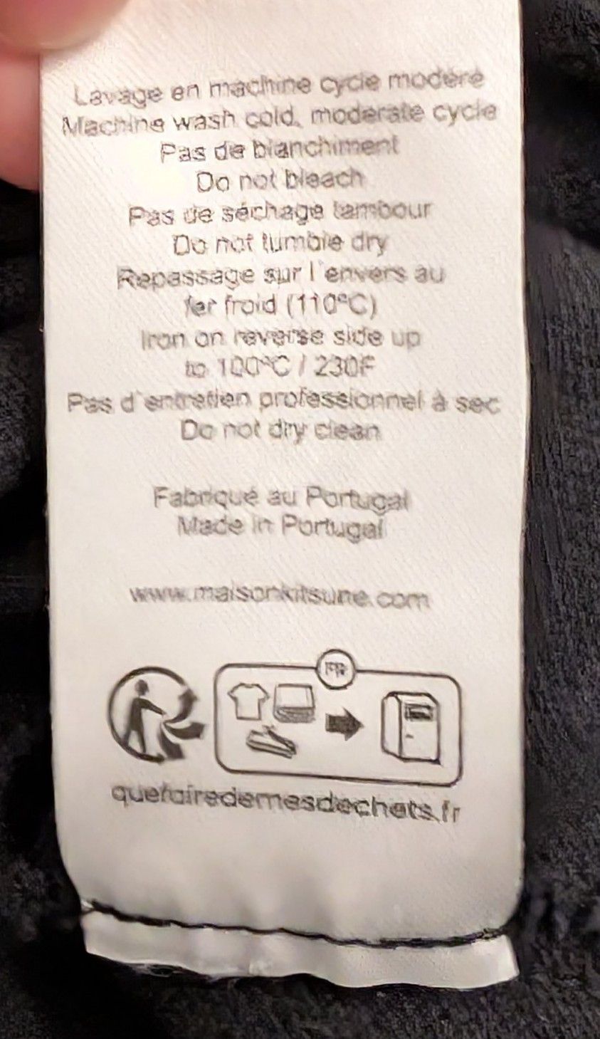 Maison Kitsune Maison Kitsune Fox Head Patch Comfort Polo Made in Portugal Size US XL / EU 56 / 4 - 5 Thumbnail