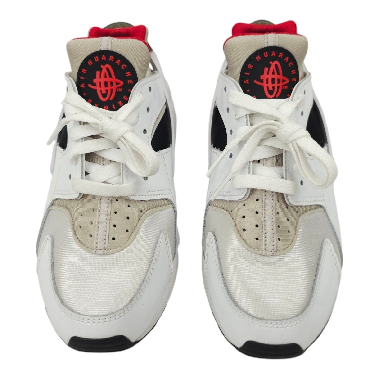 Nike Nike Air Huarache Sneakers Womens Size 7.5 White Black Iron Size US 7.5 / IT 37.5 - 10 Thumbnail