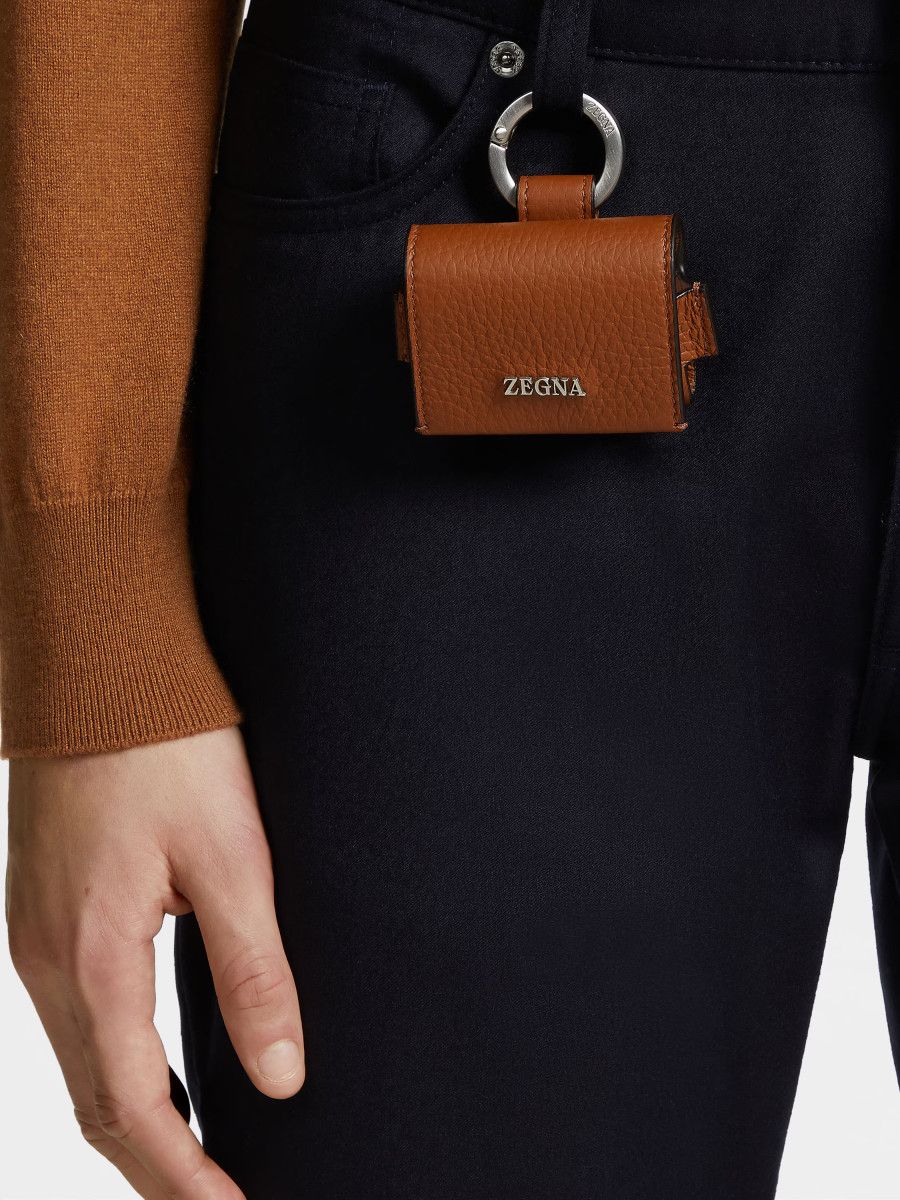 Ermenegildo Zegna ZEGNA / Foliage Deerskin AirPods Pro Case Size ONE SIZE - 9 Thumbnail