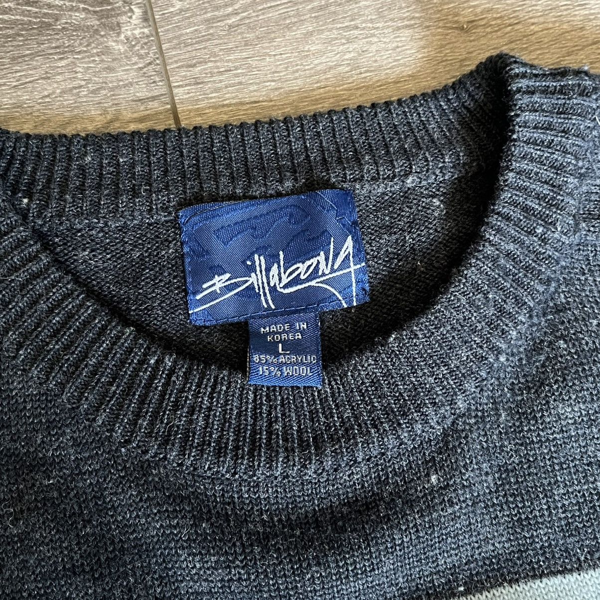 Billabong Vintage 2000s Billabong Striped Skater Crewneck Sweater Y2K Size US L / EU 52-54 / 3 - 5 Thumbnail