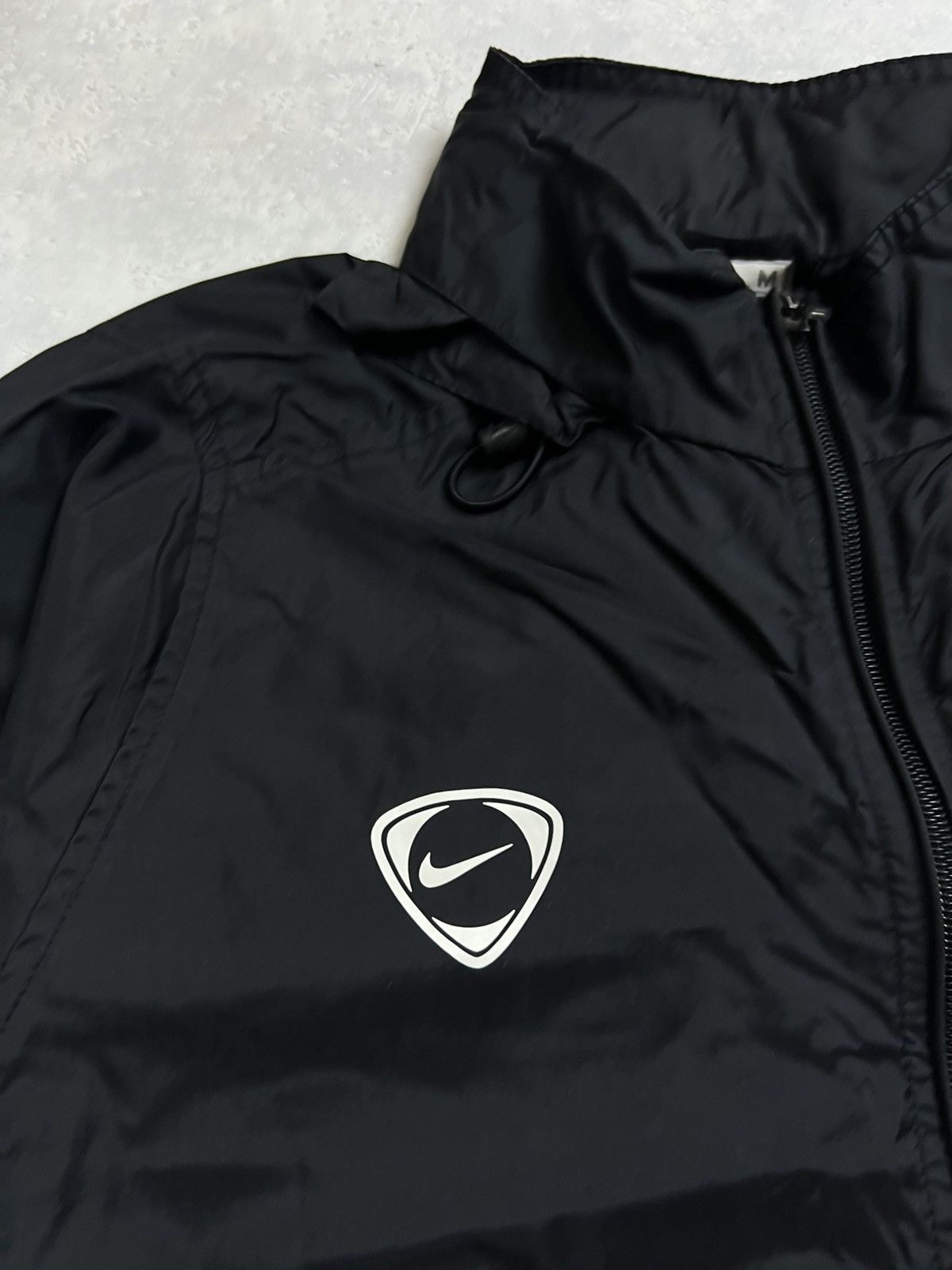 Nike 00s Nike Double Swoosh Vintage Y2K Oversized Hooded Jacket Size US M / EU 48-50 / 2 - 4 Thumbnail