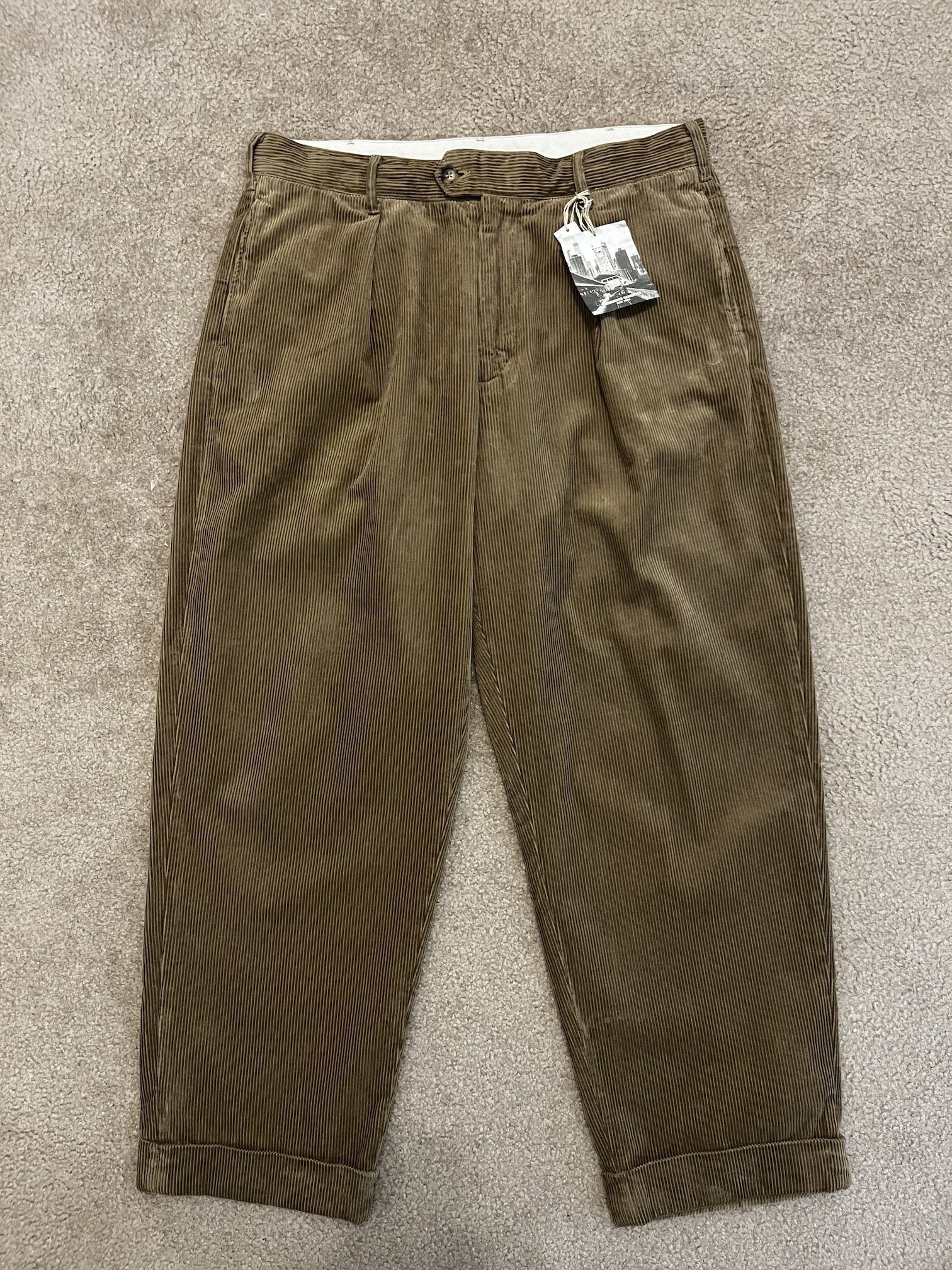 Engineered Garments Carlyle Pants 8-Wale Corduroy Size US 36 / EU 52 - 1 Thumbnail