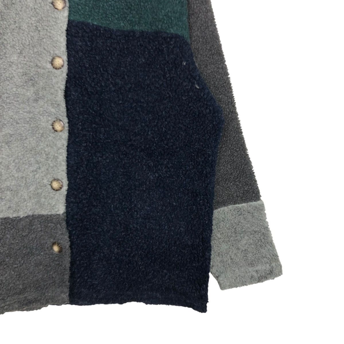 Japanese Brand 🔥VINTAGE BUTTON CHORE FLEECE JACKET BAXTER WELLS KAPITAL Size US M / EU 48-50 / 2 - 7 Thumbnail