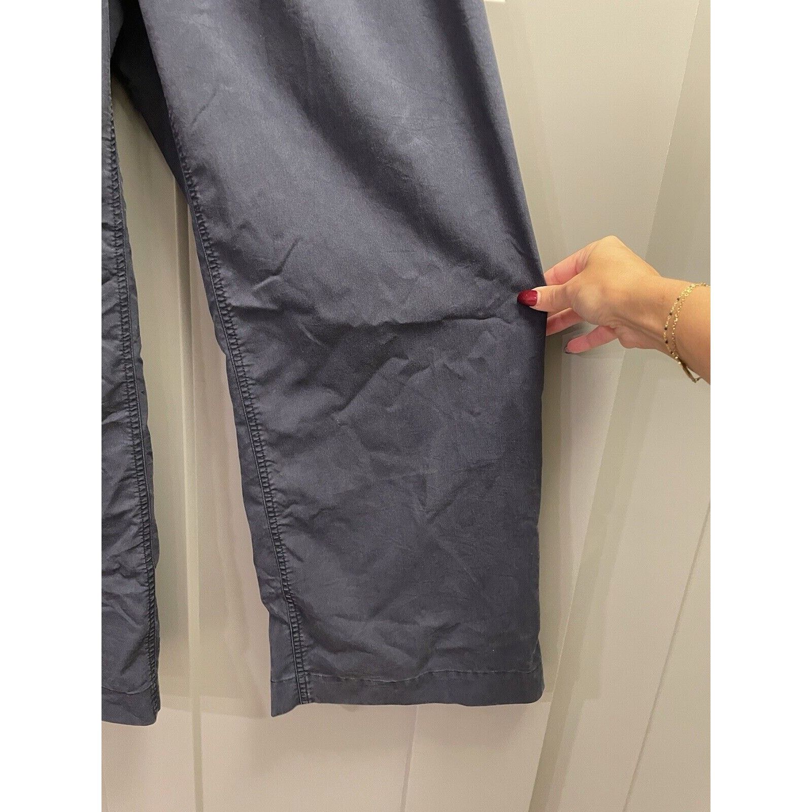 Kit and Ace Kit and Ace SUBLIME Trouser High Waisted Wide Leg Navy Size 27" / US 4 / IT 40 - 4 Thumbnail