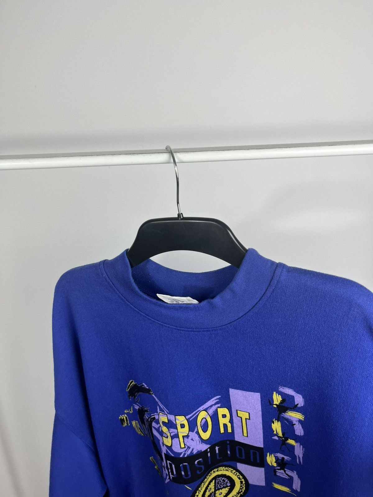 Puma Vintage Puma Sport Position Sweatshirt Blue Bulgaria Size US L / EU 52-54 / 3 - 11 Thumbnail