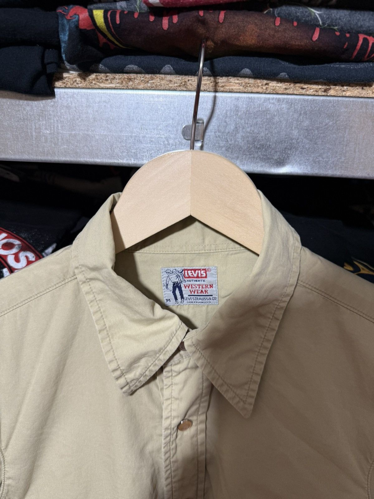 Levi's Vintage Clothing Vintage 90’s Levis Western Wear Cowboy Retro Button Shirt Size US M / EU 48-50 / 2 - 4 Thumbnail