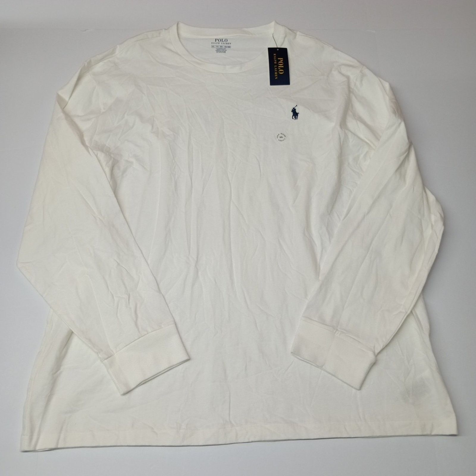 Polo Ralph Lauren Polo Ralph Lauren T-Shirt Men's Size 2XL White Classic Fit Size US XXL / EU 58 / 5 - 1 Thumbnail