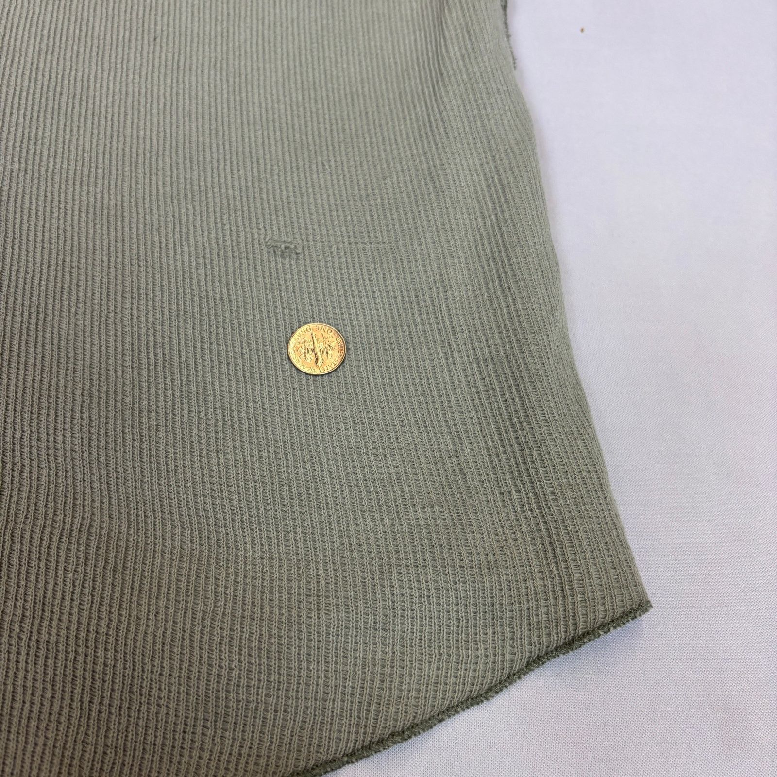 Buck Mason Buck Mason Vintage Thermal Surplus Tee Medium Army Retro Size US M / EU 48-50 / 2 - 9 Thumbnail