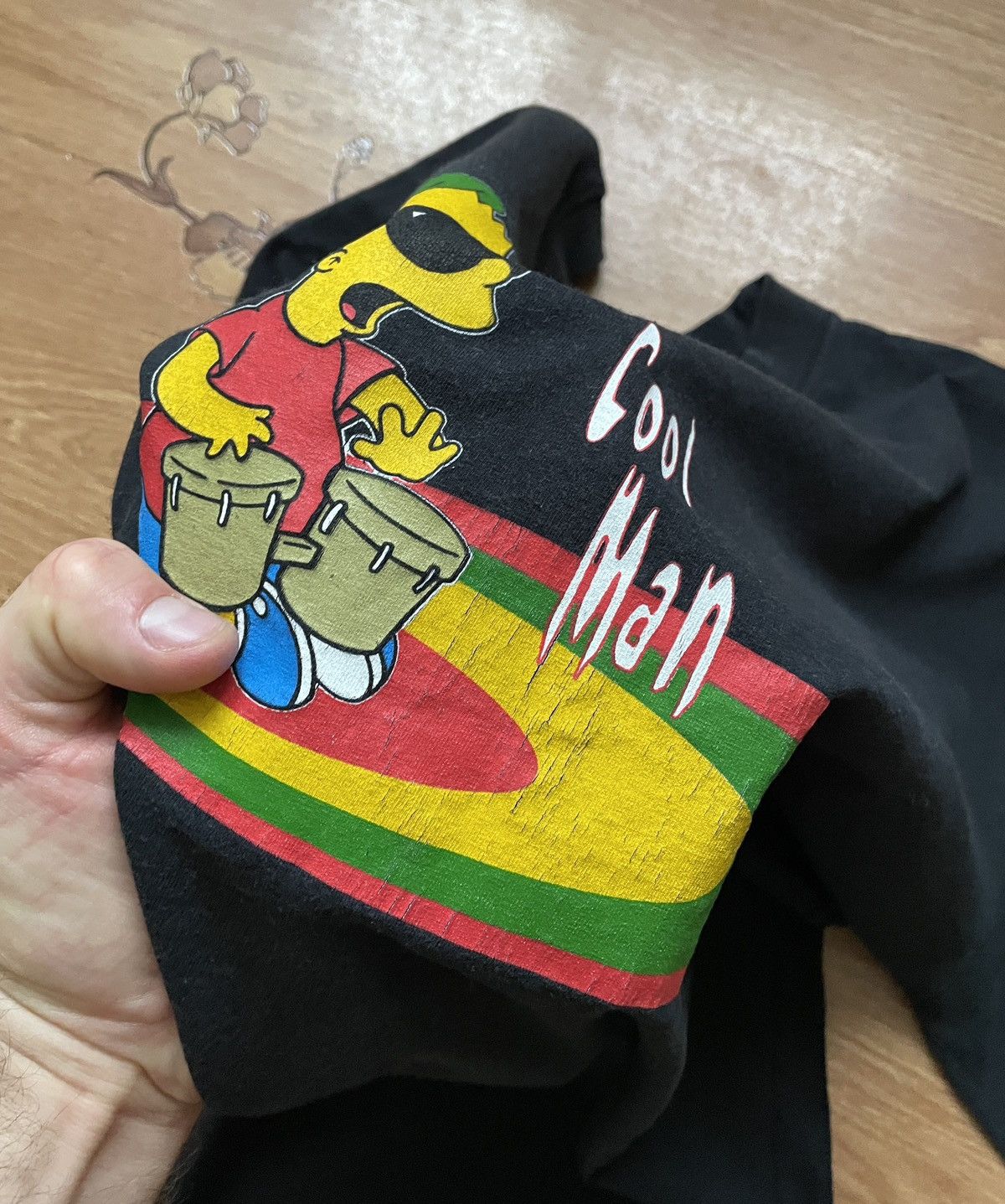The Simpsons Vintage The Simpsons Cool Man Matt Growning 2001 T Shirt Tee Size US L / EU 52-54 / 3 - 4 Thumbnail