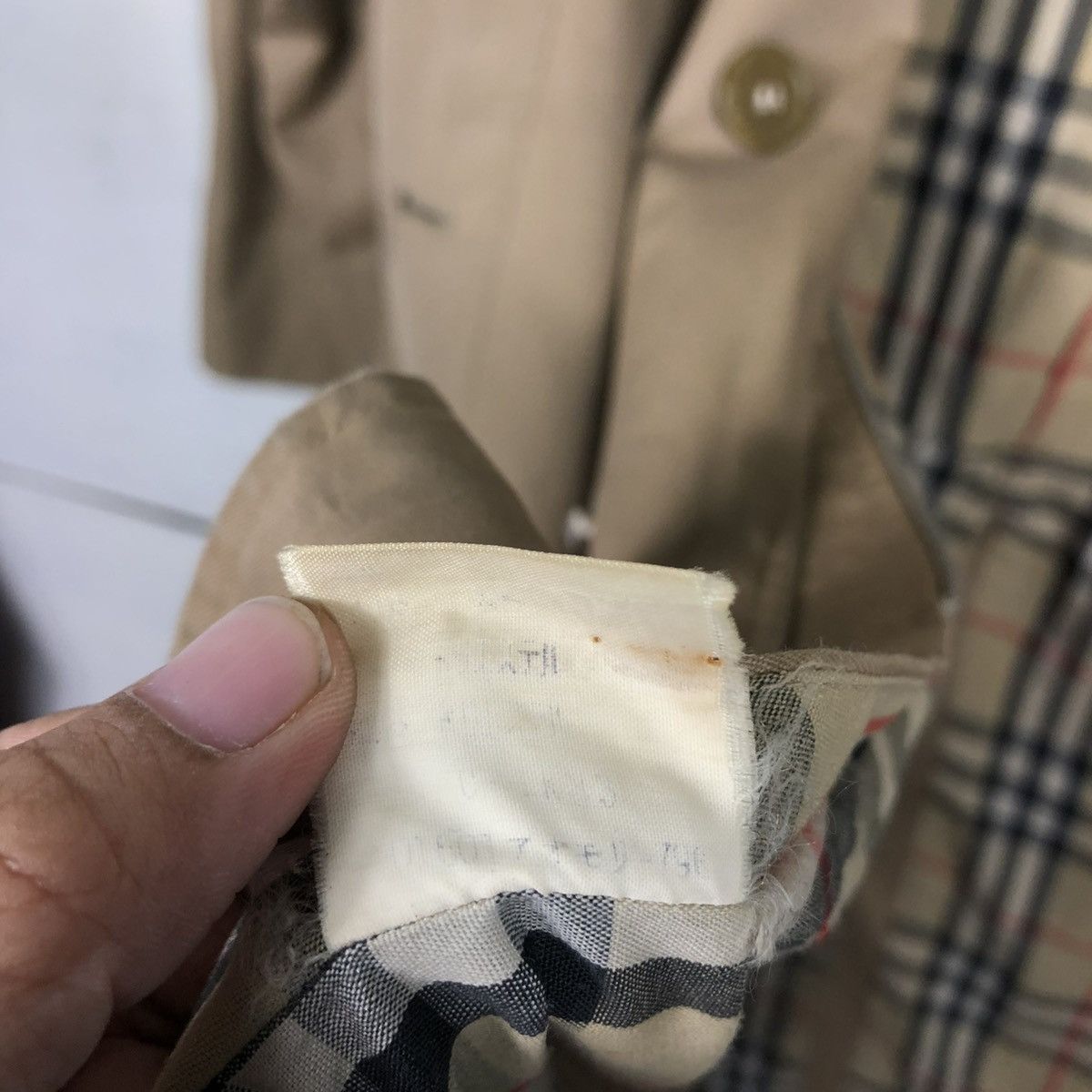 Burberry × Vintage 🔥VINTAGE LONG JACKET BURBERRYS NOVA CHECK BLANKET LINING Size US M / EU 48-50 / 2 - 20 Thumbnail