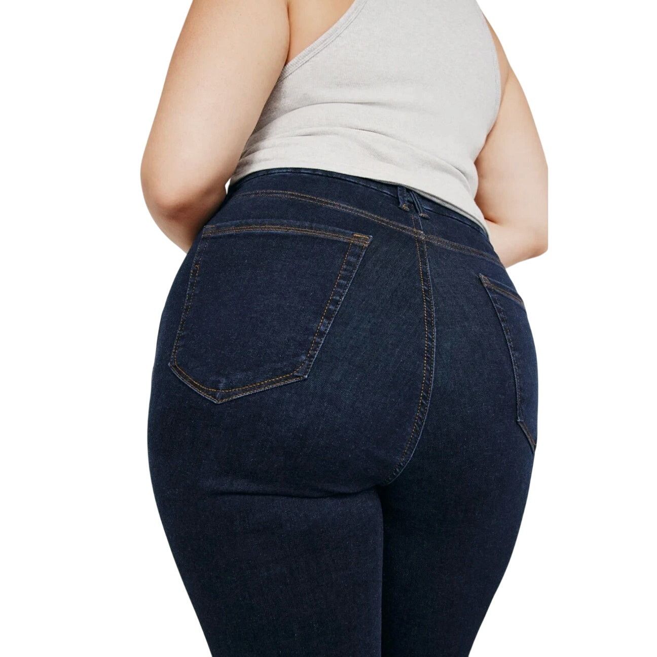 Good American Good American Always Fits Good Legs Skinny Jean, 14-18 / C Size 36" / US 14 / IT 50 - 3 Thumbnail