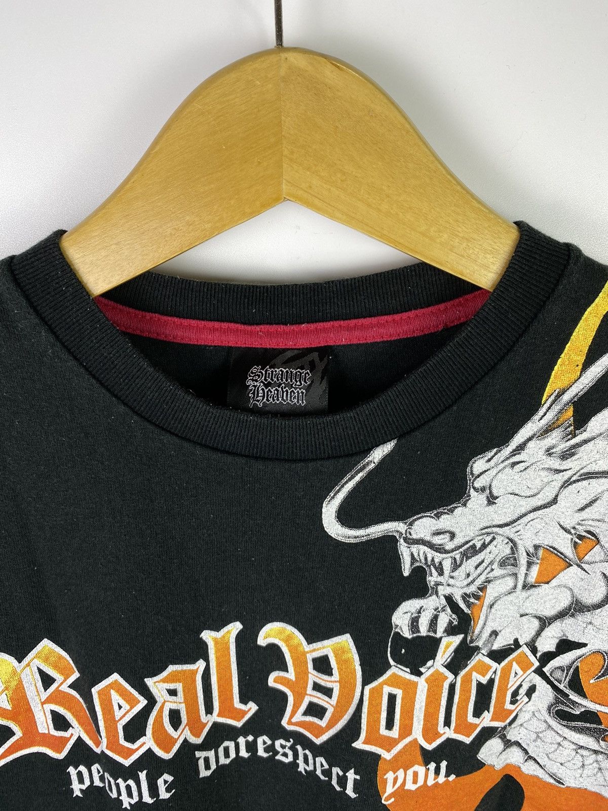 Hysteric Glamour japanese brand strange heaven dragon fire y2k tee Size US L / EU 52-54 / 3 - 10 Thumbnail