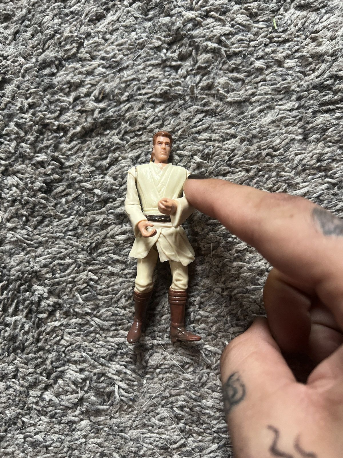 Star Wars 1998 Star Wars Episode I - The Phantom Menace Obi-Wan Kenobi Size ONE SIZE - 1 Thumbnail
