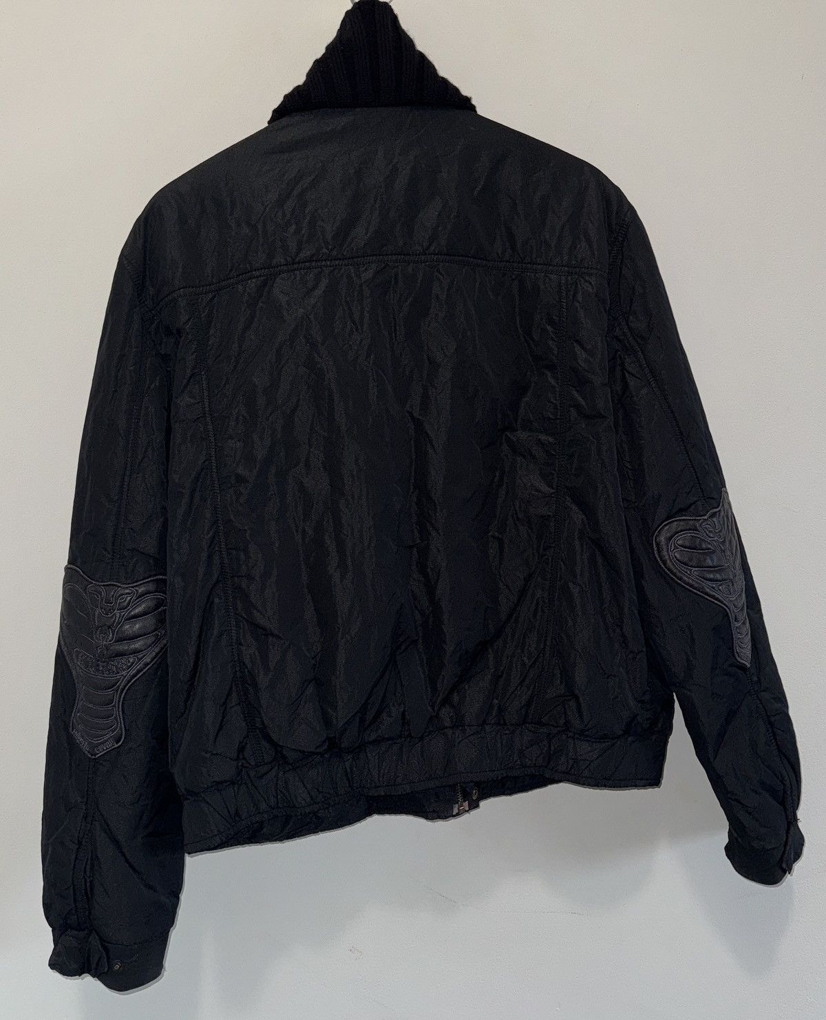 Cavalli Class × Roberto Cavalli × Vintage Class Roberto Cavalli Vintage Bomber Jacket Size US XXL / EU 58 / 5 - 2 Thumbnail