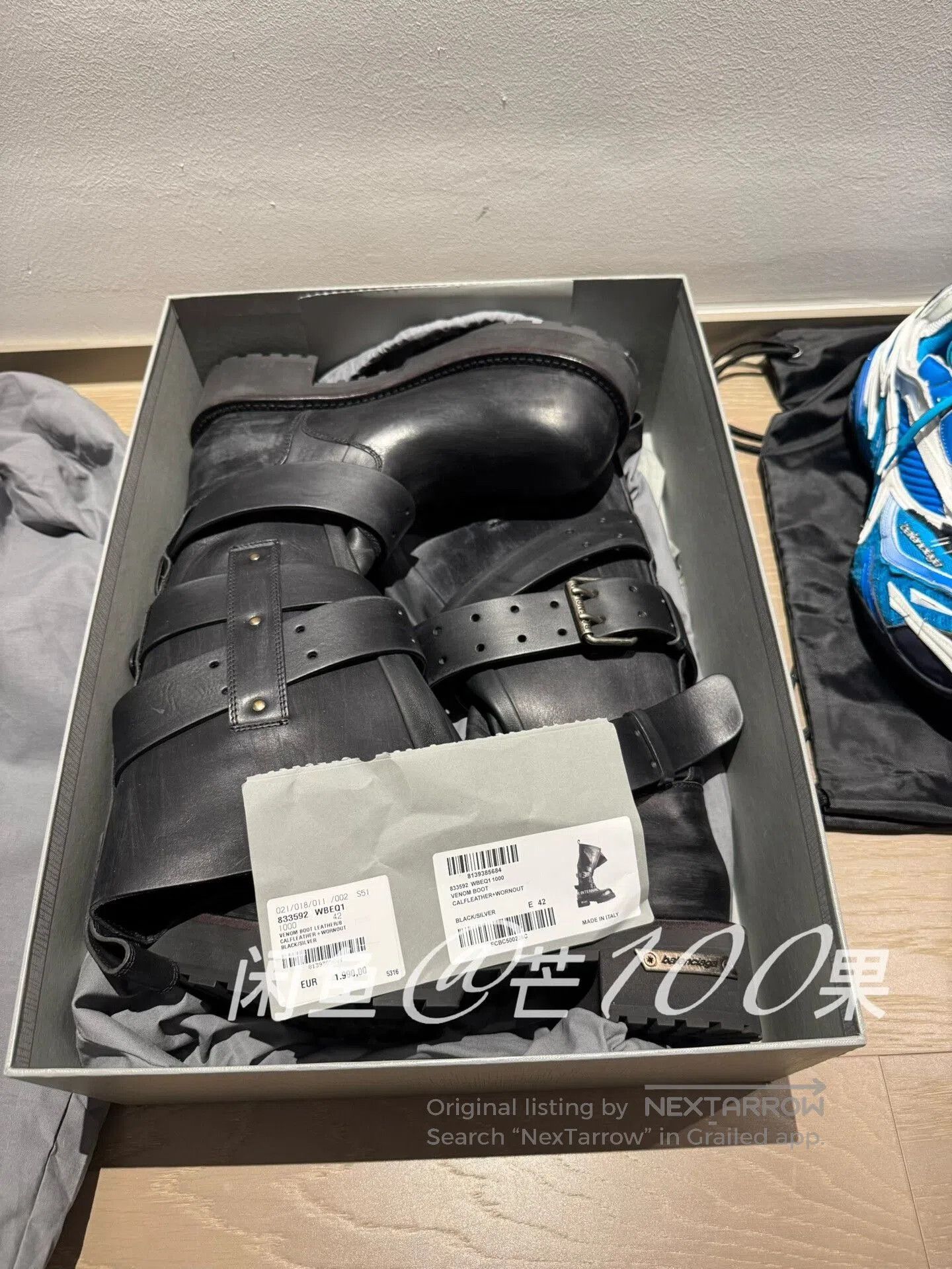 Balenciaga Balenciaga 25 Black High. Size US 11 / EU 44 - 2 Thumbnail