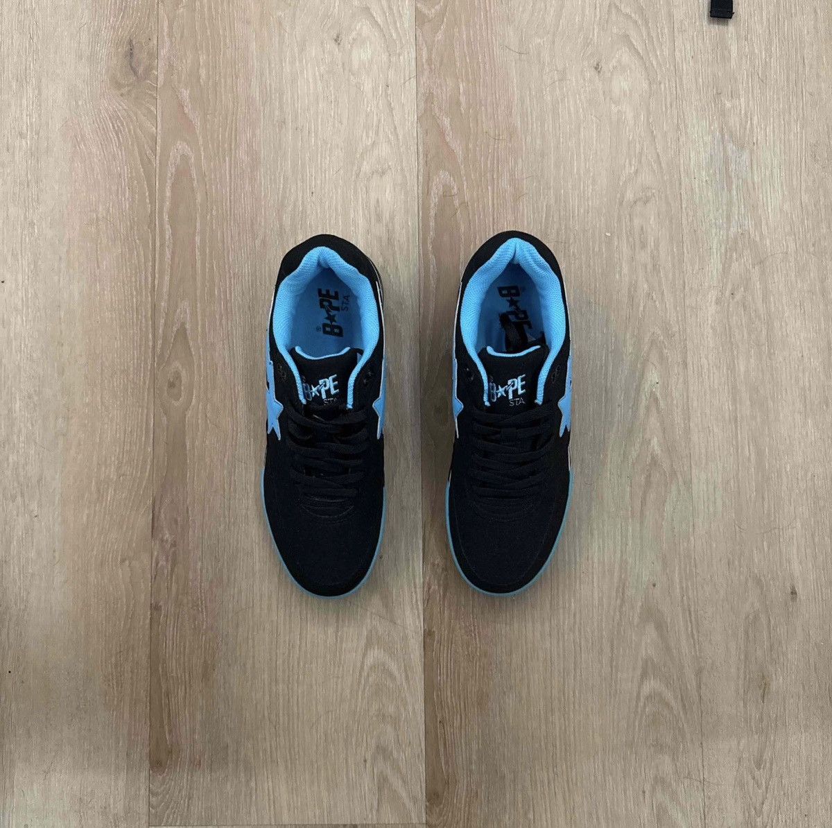 Bape Bape Roadsta Black Blue Size US 9 / EU 42 - 3 Thumbnail