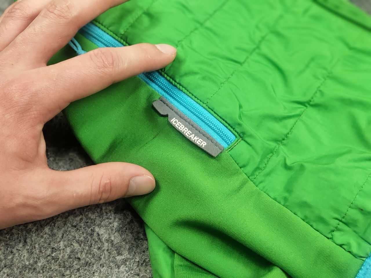 Icebreaker Icebreaker Helix merino loft green quality light wool Jacket Size S / US 4 / IT 40 - 15 Thumbnail