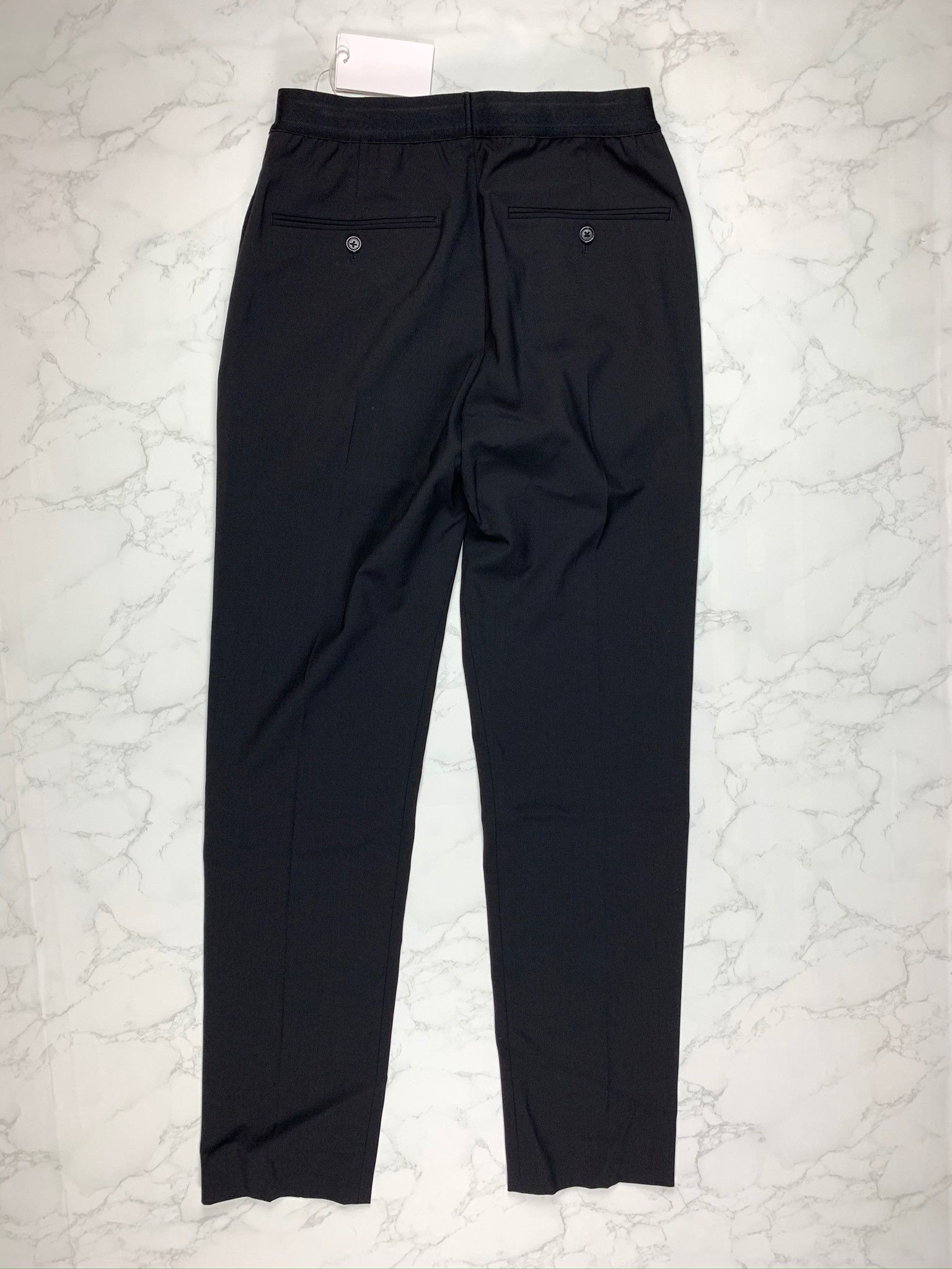 Helmut Lang 🔥65% OFF🔥 [SALE] Helmut Lang Band Pull On Black Pants Size US 30 / EU 46 - 15 Thumbnail
