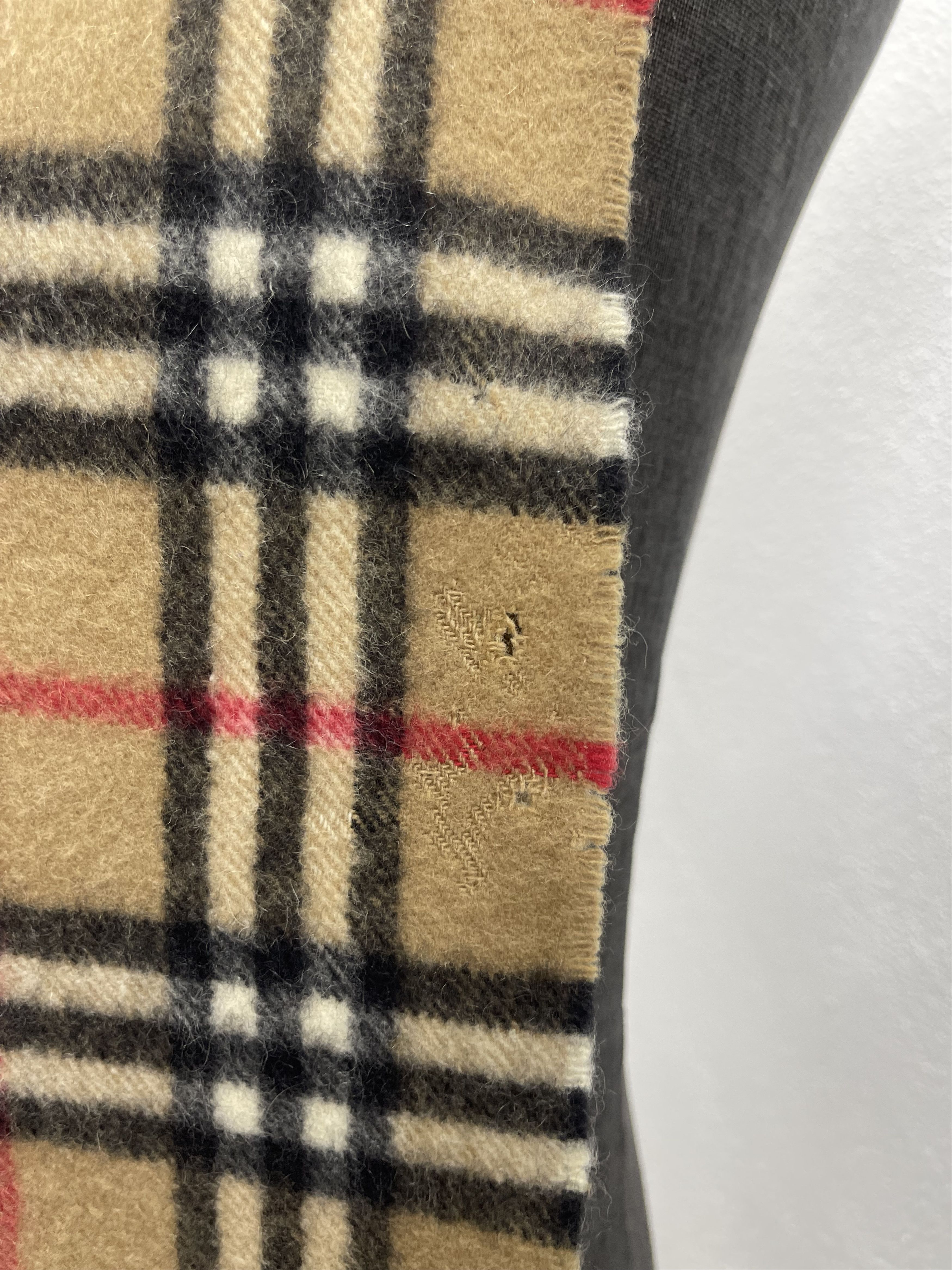 Burberry Vintage Burberrys Nova Checkered Muffler Scarf - 6230 Size ONE SIZE - 8 Thumbnail