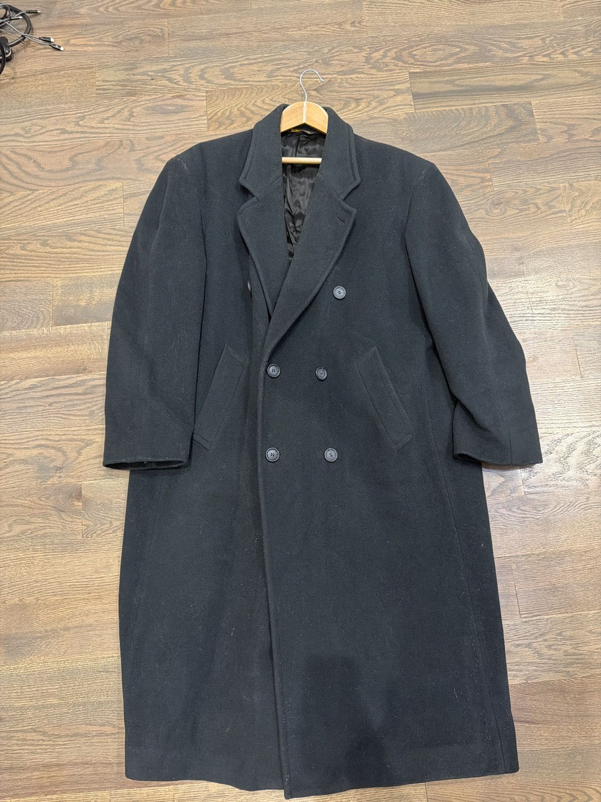 Other Vintage Italian wool/cashmere double breasted coat Size US XL / EU 56 / 4 - 6 Thumbnail