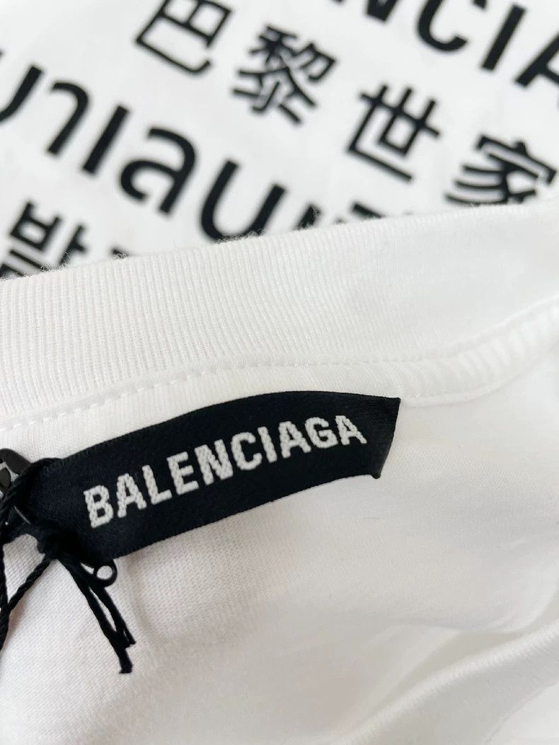 Balenciaga Balenciaga Cotton short-sleeved T-shirt Size US S / EU 44-46 / 1 - 3 Thumbnail