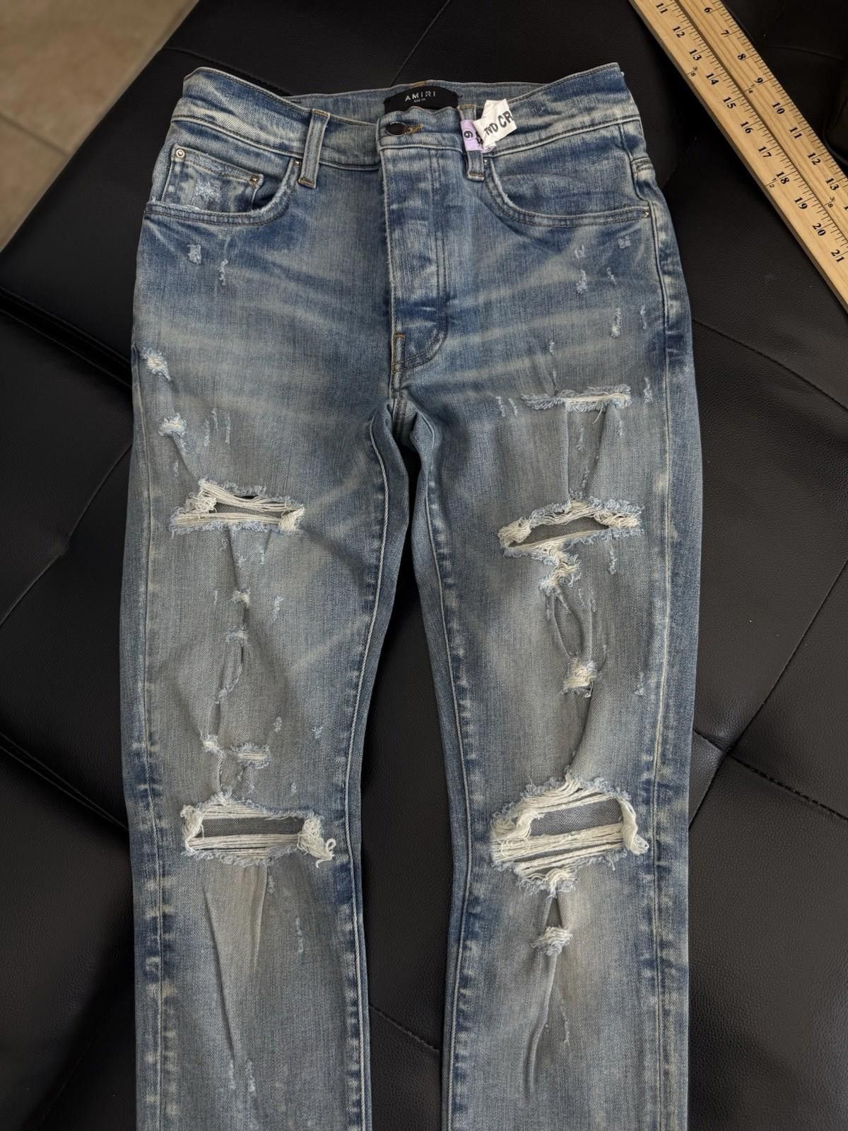 Amiri Size 30 - Amiri Casual Ripped Jeans $1290 Retail Denim Size US 30 / EU 46 - 1 Thumbnail