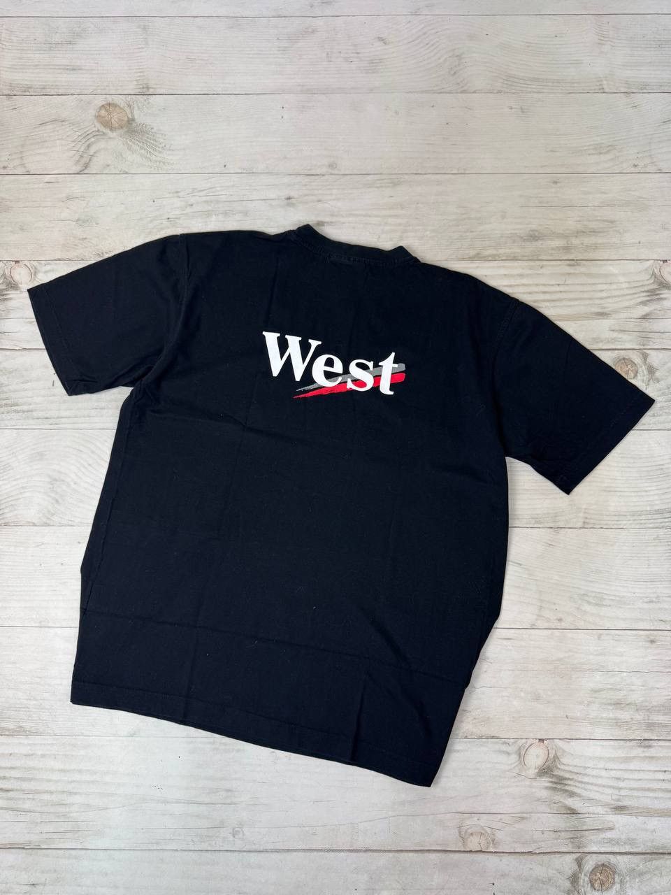 Vintage Vintage West Cigarettes T Shirt Tee Big Logo Marlboro 90s Size US L / EU 52-54 / 3 - 1 Thumbnail