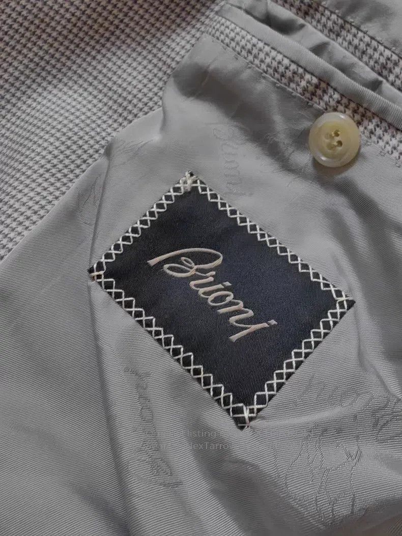Brioni Brioni Pure cashmere handmade single-breasted suit Size US L / EU 52-54 / 3 - 8 Thumbnail