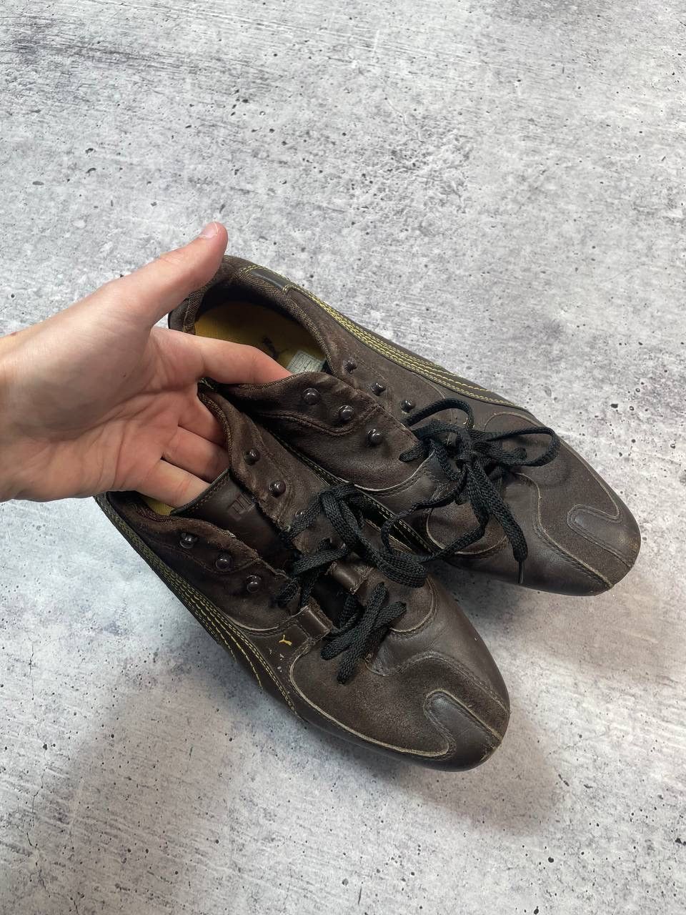 Puma Vintage 00s Puma London Trail Low Top Shoes Speedcat Y2K Size US 10 / IT 40 - 2 Thumbnail
