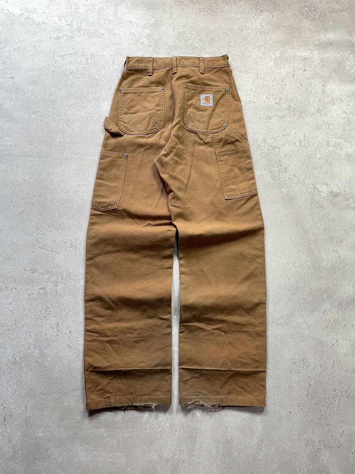 Carhartt Rare 90s Carhartt Double Knee Pants Big Patch 62W Size US 30 / EU 46 - 1 Thumbnail