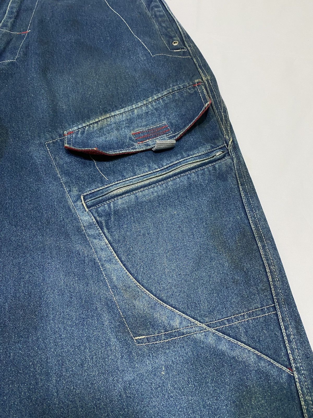 JNCO Thriller baggy jeans / hip hop rap Size US 33 - 9 Thumbnail