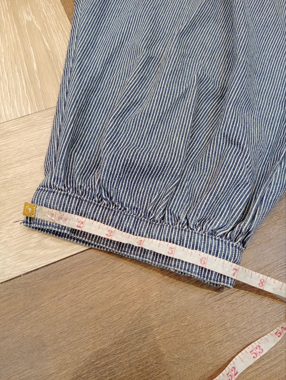 Issey Miyake NE-NET ISSEY MIYAKE HICKORY DENIM BALLOON PANTS - SIZE 2 Size US 30 / EU 46 - 15 Thumbnail