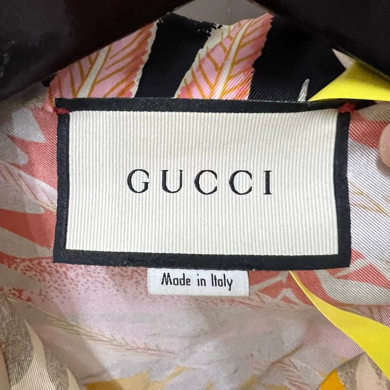 Gucci Gucci Size 36 Floral silk full-print shirt size 36 2502-Ne Size US S / EU 44-46 / 1 - 3 Thumbnail
