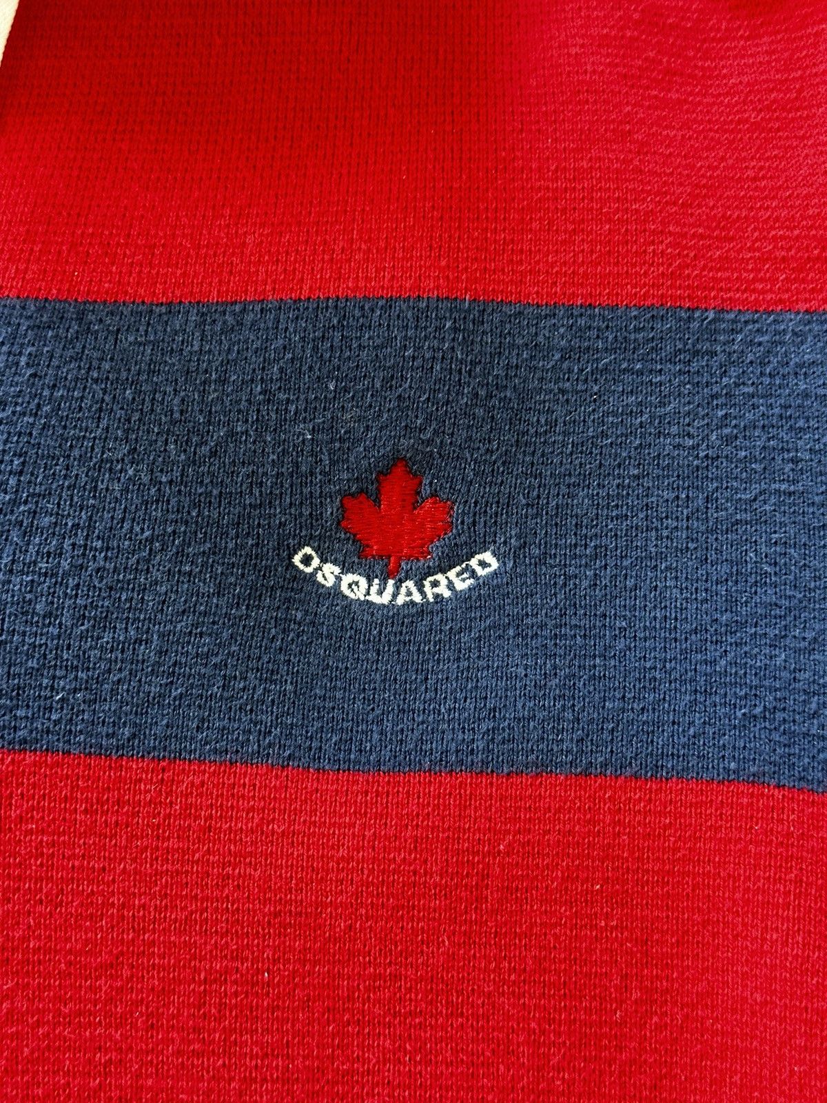 Dsquared2 🚨Surf Camp Milan SS2004 Rugby Pullover Size US L / EU 52-54 / 3 - 3 Thumbnail
