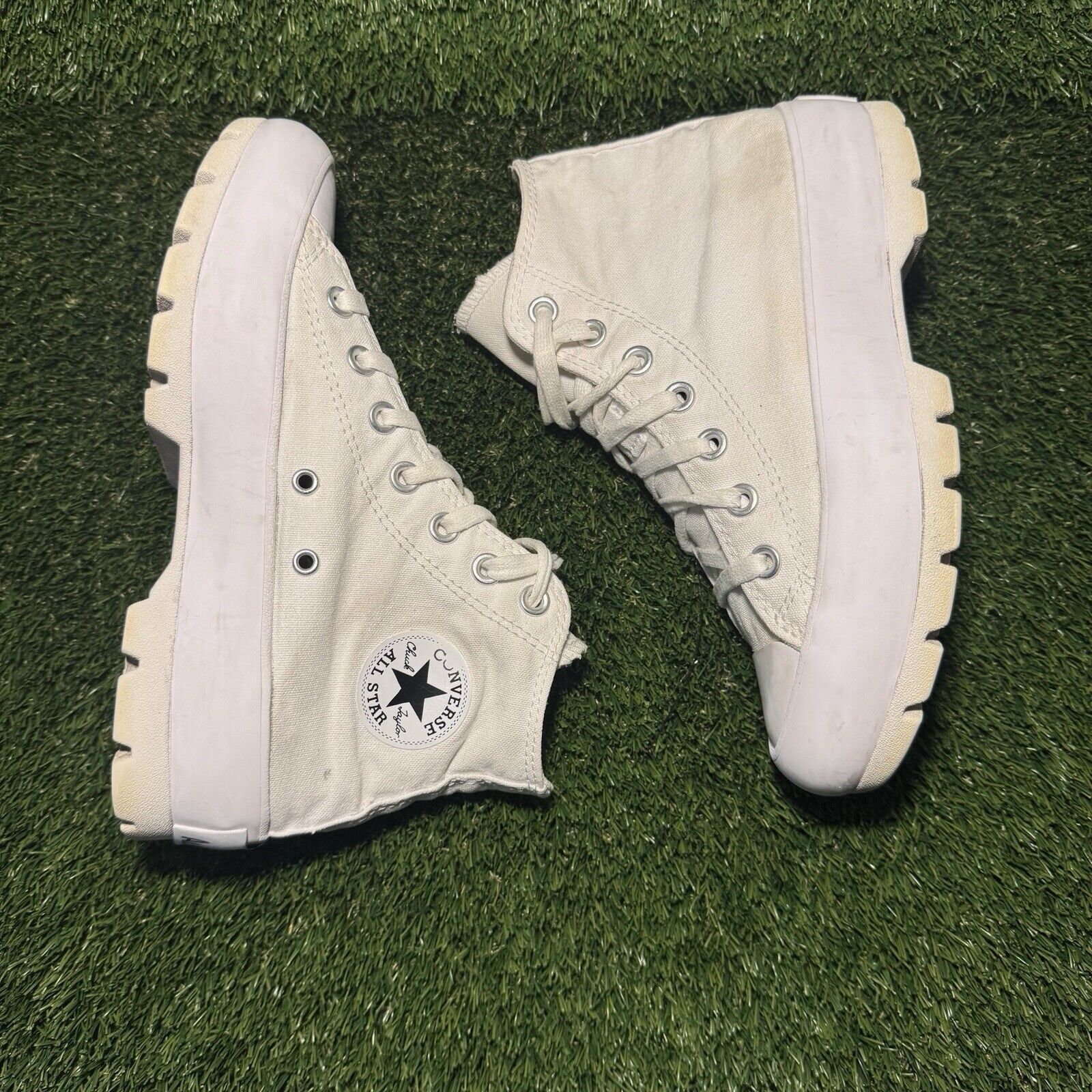 Converse Size 6 - Converse Chuck Taylor All Star Lugged High White W Size US 6 / IT 36 - 4 Thumbnail