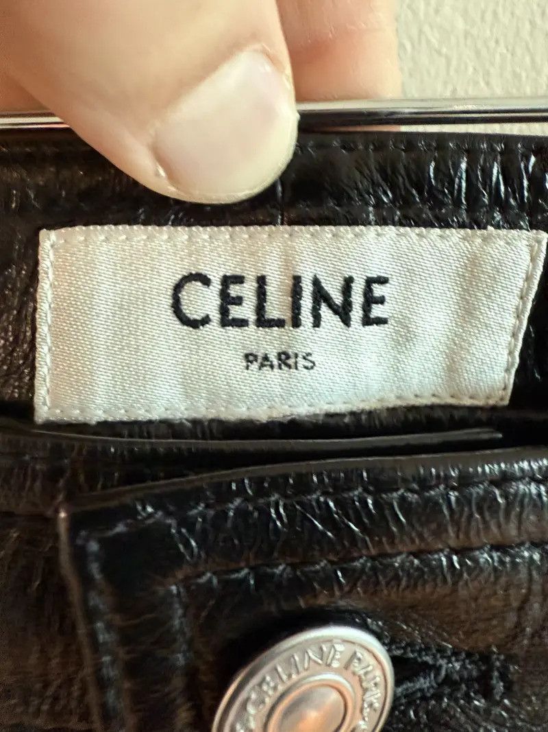 Celine Studded Leather Jeans Runway Size US 30 / EU 46 - 5 Thumbnail