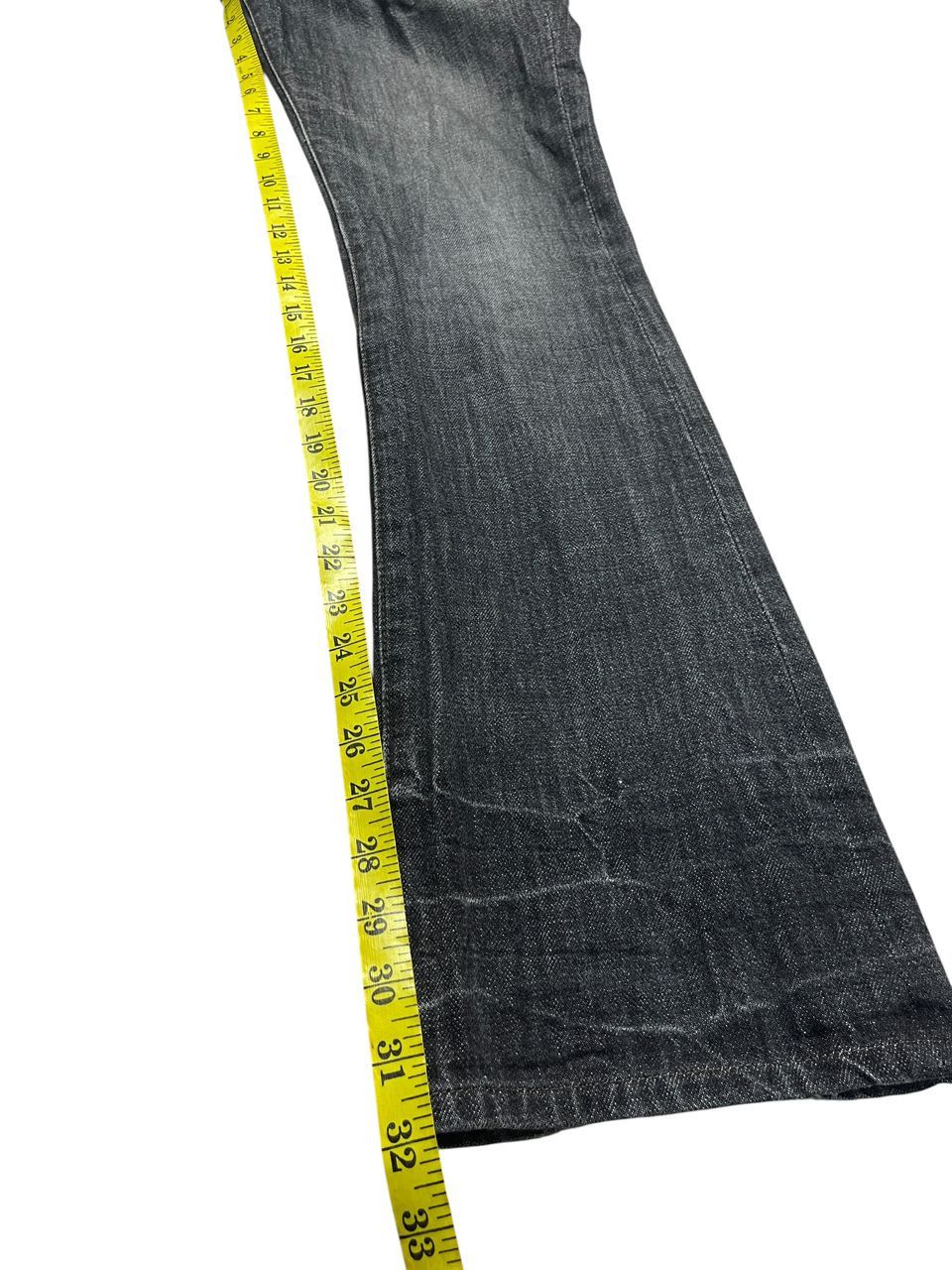 Japanese Brand Vintage Schlussel Rare Denim Flare Pants Size US 32 / EU 48 - 9 Thumbnail