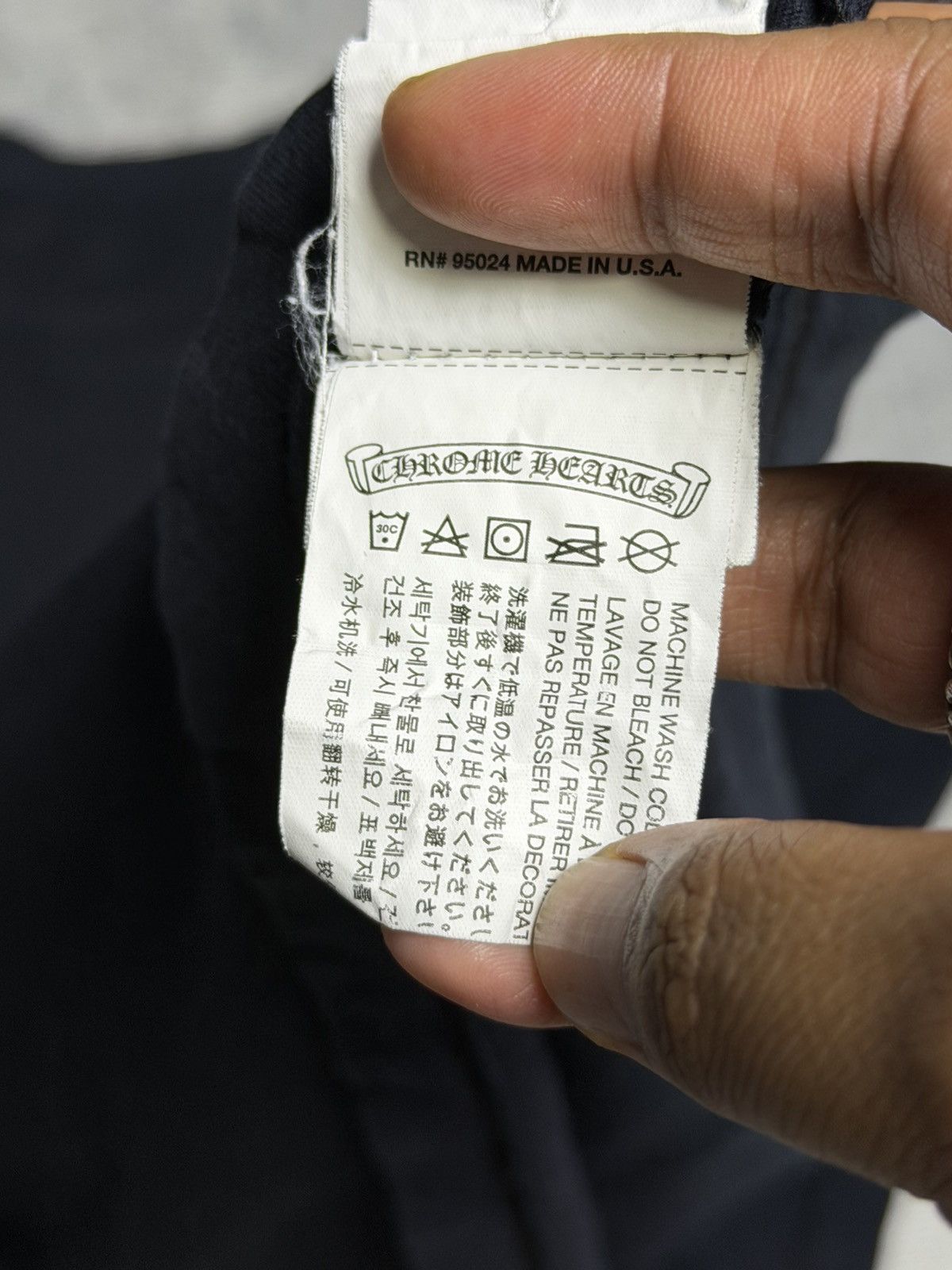 Chrome Hearts Cemetery Graveyard Cross Size US L / EU 52-54 / 3 - 9 Thumbnail