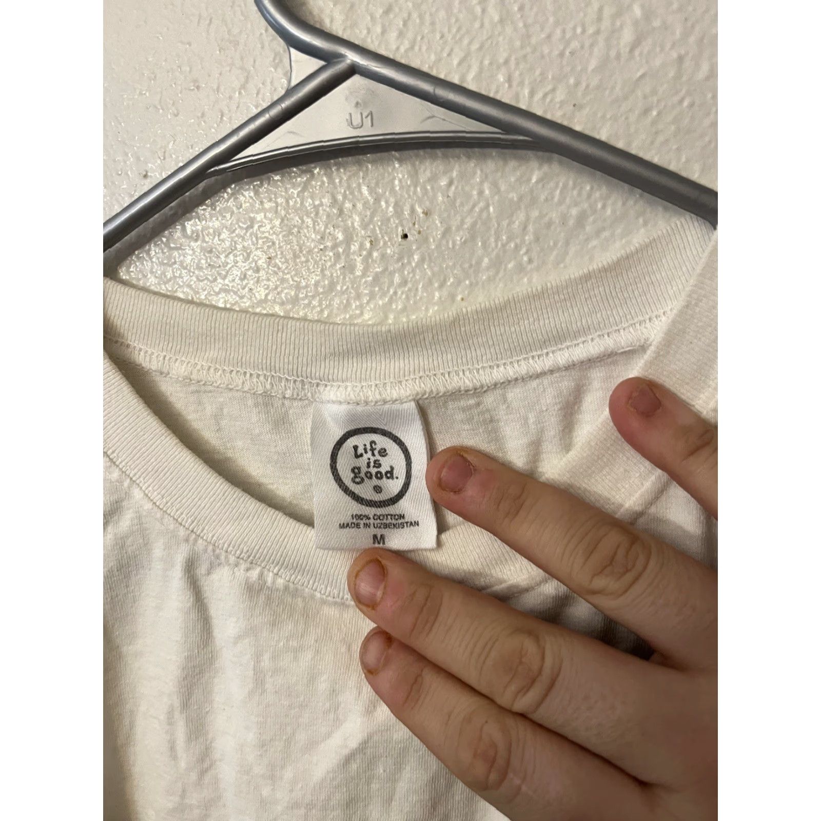 Life is Good Life is Good Shirt Men Medium White Tee Outdoor Sport Golf Clubs Size US M / EU 48-50 / 2 - 3 Thumbnail