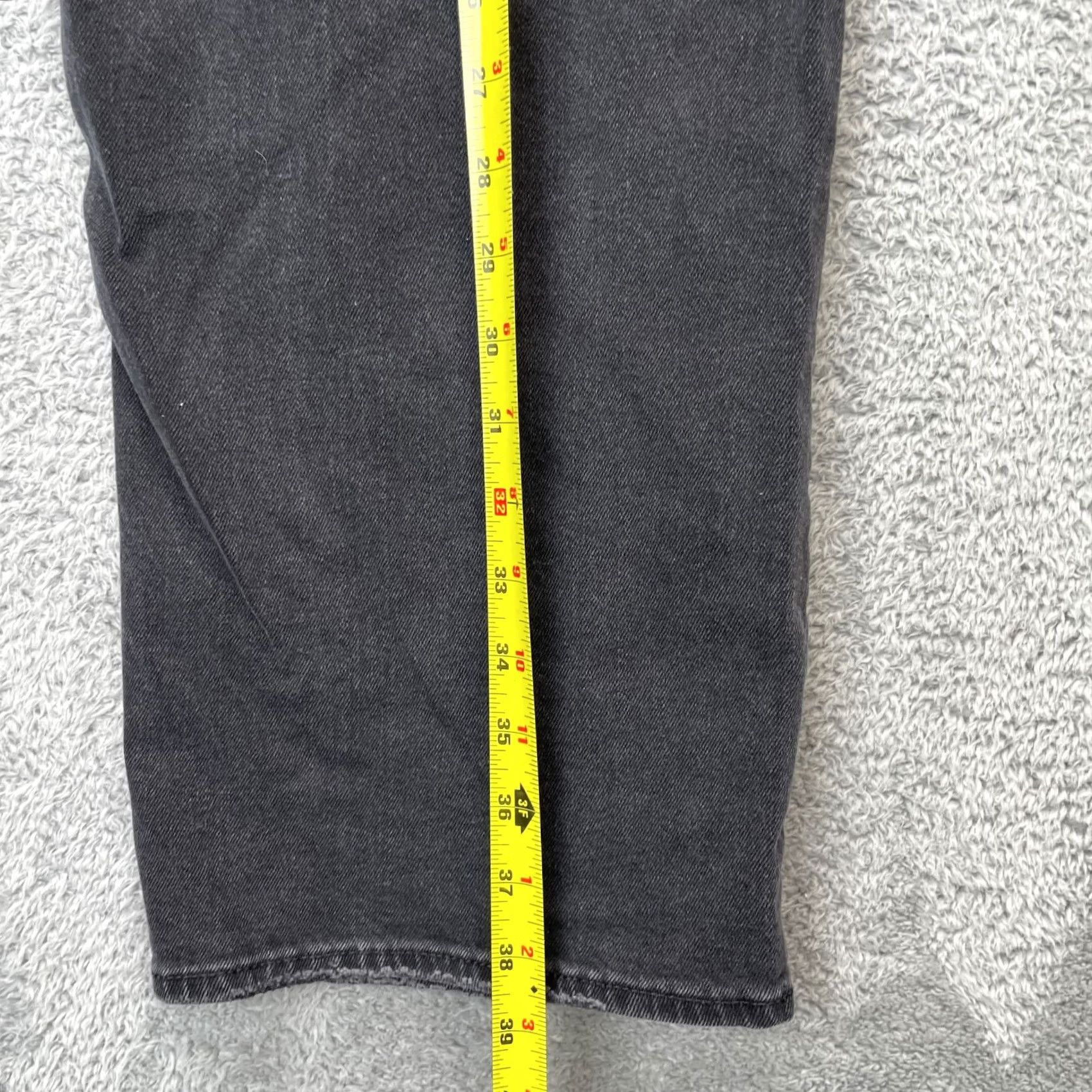 American Eagle Outfitters American Eagle Outfitters Womens Jeans Black Mom Wide Leg Denim Baggy Size 4 Strigid Size 27" / US 4 / IT 40 - 7 Thumbnail