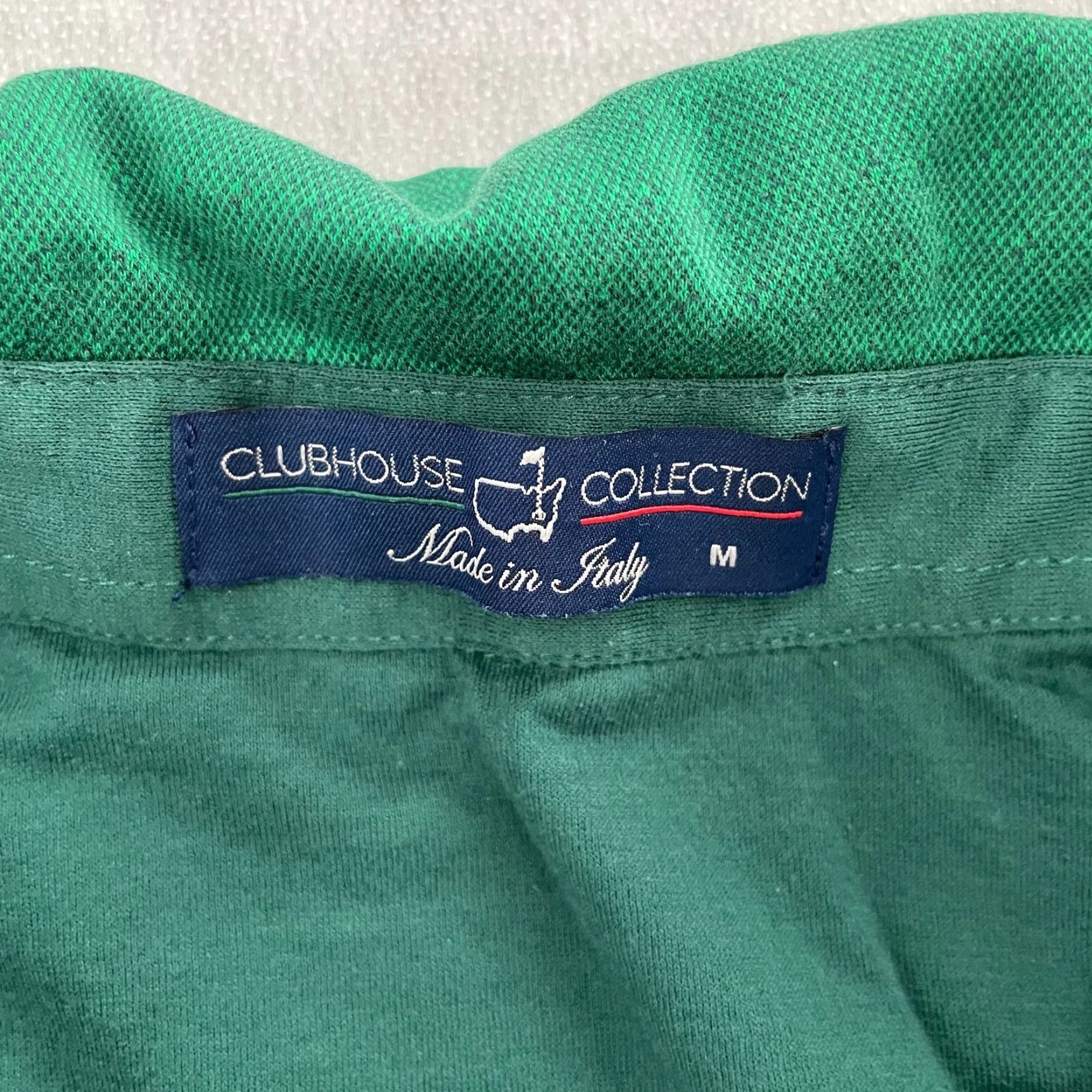 Vintage MASTERS Polo Shirt Adult M Green Masters Collection Polo Golf Mens 90s? Size US M / EU 48-50 / 2 - 5 Thumbnail