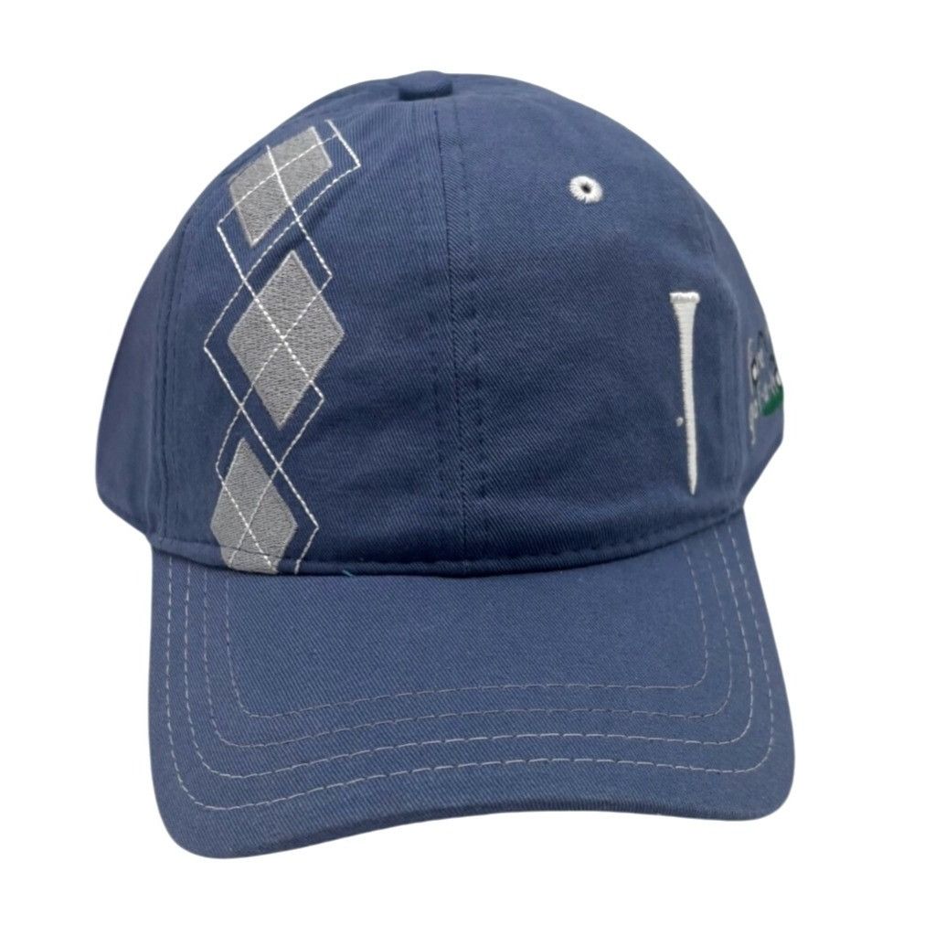 Other Pukka Argyle embroidered Cotton Twill Golf Cap/ Hat Denim Size ONE SIZE - 2 Thumbnail
