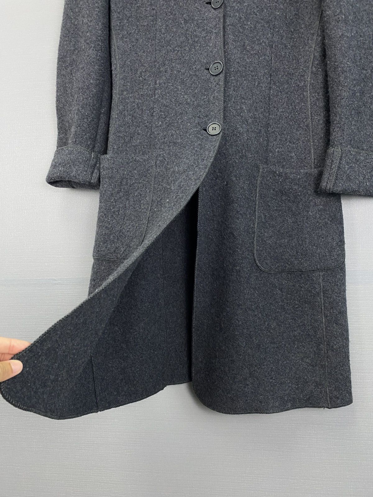 Emporio Armani × Vintage × WE Fashion Emporio Armani long coat Size US XXS / EU 40 - 8 Thumbnail